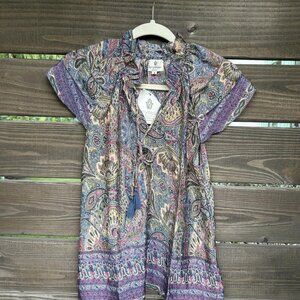 Varina Top - Paisley Multi